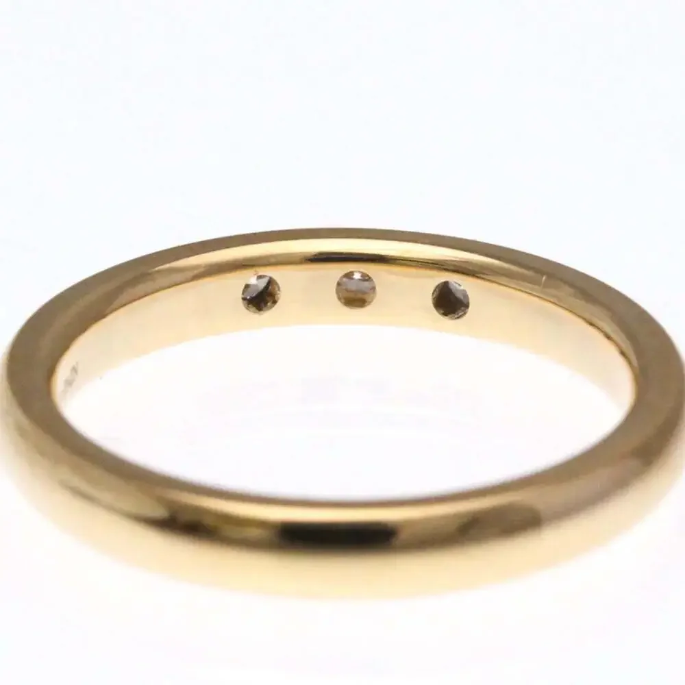 TIFFANY 18k Gold Diamond Ring